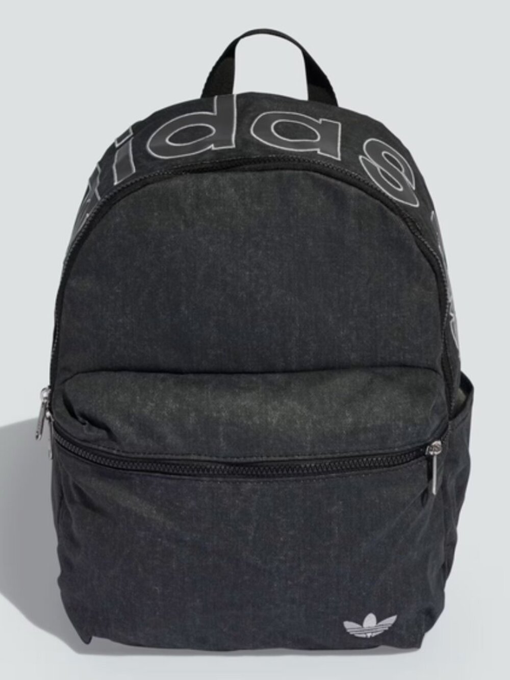 Adidas Originals Denim Backpack Black WASHED EFFECT NWT